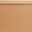 Amazon Basics Moving and Storage Boxes with Handles and Lift-Off Lids, Medium, 19" x 14.5" x 15.5", Brown, 10-Pack