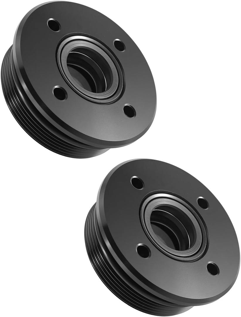 Trim Tilt Cap with Seals Fit for Yamaha Large V6 3.3L 200-225-250-300 HP F200-F300 HPDI OX66 1996-2018 Replace 61A-43811-00-00, 2Pcs