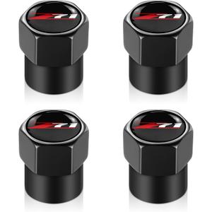 Tire Valve Stem Cap Cover for Chevy Z71 Colorado Silverado Belt O-Ring Seal Corrosion Resistant tire Valve caps 4 Pcs