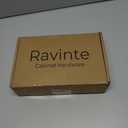 Ravinte 30 Pack Brushed Nickel Cabinet Pulls 1-1/4 inch Kitchen Drawer Pulls Cabinet Door Handles Knobs for Dresser