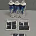 ICEPURE ADQ36006101 9690 Water Filter Replacement for LG LT700P, Kenmore Elite 46-9690 ADQ36006102, CLCH106, RWF1052 LFX28968ST LFXS29626S LFXS30766S and ICEPURE LT120F Fresh Air Filte, 3PACK
