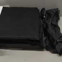 Zanch Heavy-Duty Dog Car Seat Cover, Flat Solid Back Seat Extender for Multi Large Dogs, Hard-Base Supports 450 lb, Waterproof Scratchproof Hammock Protector, Standard for Cars, SUV, Trucks, Black