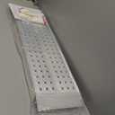 Aluminum Shed Ramps 39x11inch, gardhom 1PC Riding Mower Ramps 750lbs/PC Capacity for Curb Steps Stairs Dirt Bike Motorcycle Lawn Mower Snow Blower Loading Ramps (1PC-39x11)