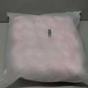JELLYMONI Pink Square Knot Throw Pillow, Large Size Home Decorative Pillows, Decorative Ins Throw Pillows, Soft Velvet Knotted Decor for Bedroom, Living Room and Couch (L- 15"15"4", Pink)