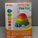 JOYIN 5 Pcs Turtle Balance Stepping Stones, Kids Turtle Path Jumping Stones, Toddler Obstacle Course Coordination Game Toys Indoor or Outdoor Play for Kids Aged 3+