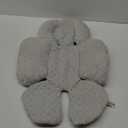 Infant Car Seat Insert, Car Seat Head and Body Supports for Babies, Soft Car Seat Insert Cushion Pad Suit for Infant Car Seats and Baby Strollers(Beige)