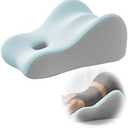 Intimacy Wedge Pillow for Couples  Memory Foam Support Cushion for Waist, Neck & Back, Waterproof & Portable with Washable Cover, Ideal for Sitting, Lying & Adult Play (Blue)