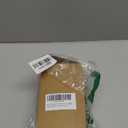 Kevin Textile Soft Plush 14x24 Inch Lumbar Pillow Cover 1 Pack, Luxury Fluffy Faux Fur Striped Flannel Rectangle Cushion Case for Couch Sofa Chair Bed Home Decor, Grey Blue