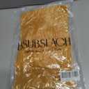 Bsubseach Womens Swimsuit Crochet Cover Up Sleeveless Bikini Swimwear Bathing Suit Beach Dress (Yellow)