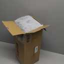 KSIIA Orthopedic Dog Bed Dog Crate Bed Waterproof for Large Dogs Deluxe Plush Washable Pet Mat with Egg Crate Foam & Removable Cover, 35 x 22 Inch, Gray (Light Grey)