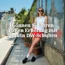 diawin Wide Shoes for Men & Women  Extra Depth Walking Shoes with Wide Toe Box for Swollen Feet, Hallux, Arthritis, and Diabetic Needs  Durable Genuine Leather for Comfort (Black)