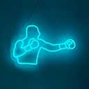 Boxing Neon Signs for Wall Decor,Dimmable LED Neon Light Sign for Home Decor, Bar, Home Gym Decor, Office, Boxing Party Decorations