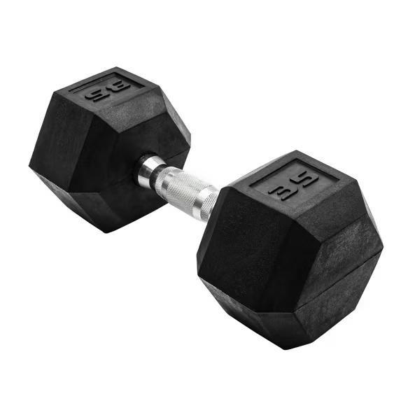 CAP Barbell, 35lb Coated Hex Dumbbell, Single