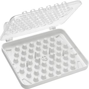 Ateco 8783 Tube Storage Box, 52-Compartments for Small Decorating Tubes