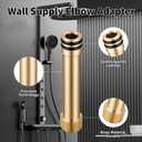 1247984 1247985 1247986 Elbow Extender Supply Adapter, for Shower Drop Elbow Mounting to Wall, Compatible With Kohler K-98350 Awaken Wall Supply Elbow