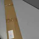FELIDESIGN Curtain Track, Ceiling Curtain Track for Room Divider, Ceiling Mount Rail Set with Roller Hooks, White, 6ft - 9ft