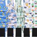 5 Pack Dog Diapers Male Reusable, Premium Belly Bands for Male Dogs, High Absorbing Male Dog Pee Wraps for Doggie in Incontinence or Excitable Urination and Training L
