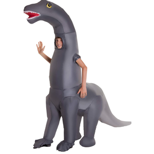 Morph Inflatable Dinosaur Costume for Kids, Blow Up Diplodocus Costume, Fun Dress Up for Parties and Events