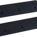 Curb Ramps for Sidewalks 3.1" Rise Rubber Curb Ramps Threshold Ramp for Driveway Shed Ramp for Riding Mower Garage Ramp Door Threshold Ramp for Wheelchair 7000lbs Capacity