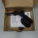 Trucker Bluetooth Headset, Wireless Headset with Mic, Bluetooth Headsets with Dual Noise Cancelling Microphone & Mute Button, 55Hrs Working Time PC Headsets for Cell Phones, Computer, Truck Driver (Black)