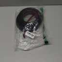 Rubber Weather Stripping Door Seal Strip, Self-Adhesive Door Weather Stripping Strip, Soundproof D Shape Waterproof Weatherstripping for Door Frame Windows Insulation (23ft,Black)