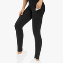 THE GYM PEOPLE Thick High Waist Yoga Pants with Pockets, Tummy Control Workout Running Yoga Leggings for Women, Medium