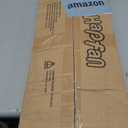 Hapfan Toddler Swing with Stand, Heavy Duty Baby Indoor Outdoor Swing Set with Safety Harness, Foldable Metal Frame, 55lbs Capacity