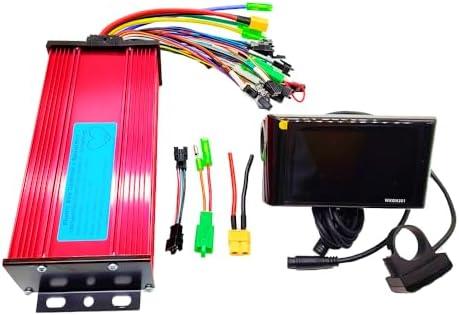 ChongXiao Brushless Controller with LCD Display for Electric Bike EScooter,36v 48v 52v 60v 72v All Can Work，Max40A