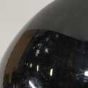 Daytona Cruiser Helmet - Hi-Gloss Black - Lightweight 3/4 Shell Motorcycle Helmet with Removable Gloss Black Bubble Visor Added - Bluetooth Compatible - L - 2.30 Pounds
