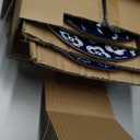 ZONEYILA Porcelain Dinner Plates, 10-Inch Ceramic Plates for Salad, Pancakes, Steak, Large Size Serving Plate for Parties, Restaurant - Dishwasher & Microwave Safe, Set of 6 (Vintage Blue)