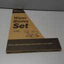 OEM Quality Windshield Wiper Blades, 26 and 16 DSV Standard Car Wiper Blades With Universal U/J Hook Only, Automotive Replacement Wiper Blades for my Car, Water Repellency Wiper Blade, Pack of 2