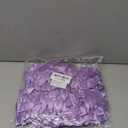 Rainbow Pana 120 Pack Twist Tie Bows for Treat Bags 3" Violet Satin Ribbon Bows for Package Craft Gift Wrapping Decoration
