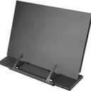 Hanghs Desktop Document Holder/Paper Stand/Clipboard for Sheet Music/Cookbook/Book with 7 Adjustable Positions Black