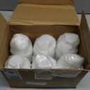 6 Pcs Disco Ball Mini Vase for Flower and Plant 5in Small Glass Bud Vase Disco Ball Planter Silver Mirror Vase for Indoor Outdoor Wedding Birthday Home Bedroom Kitchen Office Decoration