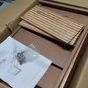 WildYard Bat House - Brown, 3-Chamber, Up to 200 Bats - Outdoor House Kit with Pole Mount, Pole Kit & Wall Mount - Three-Chamber Boxes for Outside