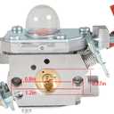 munirater Carburetor Carb Replacement for Troy Bilt TB35EC TB2044XP TB2040XP String Trimmer Remington RM430 Murray M2560 MS2550 MS2560 MS9900 Zama C1U-P27 Leaf Blower 753-06288