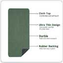 Bosap Bath Mat,Ultra Thin Bathroom Runner Rugs,Large Bath Mats for Bathroom,Quick Dry,Non-Slip,Machine Washable,Low Pile,Bath Rug,Shower Outside,Sink,Home Decor Accessories.Green,3'x6'(36x72inch)