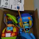 PREXTEX Cartoon Remote Control Car - 2-Pack Police and Race Car Toddler Toys - RC Cars for Kids with Different Frequencies - Easy Remote Control Toy and Thoughtful Gifts for Boys and Girls