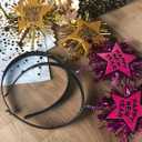 Partay Shenanigans New Year's Eve Headbands - 12 Pack Silver Gold Pink Happy New Year Party Headbands for NYE Countdown Party