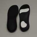 ROCKTAKIN Kids Arch Support Shoe Insoles, Plantar Fasciitis Orthotic Inserts Strong Support for Children's High Arch, Flat Feet Pain Relief, Foot Pronation (4.5-5.5 Big Kid (24 CM), Black)