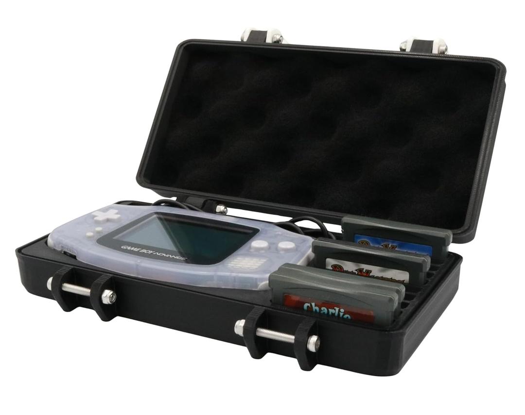 Game Boy Advance Original Rugged Protective Carrying Case - Holds 10 + 1 Games - Perfect Fit