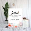 Sister Gifts from Sister Birthday Card,5 * 7 in Thick Card With Envelope Funny Birthday Anniversary Card for Women Sisters