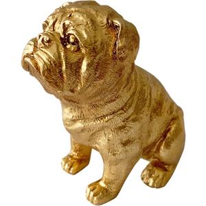 Golden Dog Statue, Animal Figurine Home Decor, Dog Sculpture for Home Office Desktop Bookshelf Golden Dog Statue, Animal Figurine Home Decor, Dog Sculpture for Home Office Desktop Bookshelf