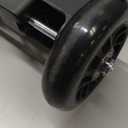 KEDSUM Folding Luggage Cart for Travel & Airport, 290lbs Foldable Hand Truck with Expandable Baseplate, Lightweight Portable Dolly 4 Wheels, Collapsible Small Dolly for Easy Moving & Storage