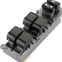 Front Left Driver Side Master Power Window Switch - Compatible for Toyota Camry 2.4L L4 2007-2009, for Toyota Camry 2.5L L4 2010-2012 - Replace Part 84820-02190