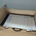 FACHNUO 2 Feet Portable Wheelchair Ramp, Non-Skid Aluminum Handicap Ramps with Handle, Folding Threshold Wheel Chair Ramp for Home Steps, Stairs, Entry, Threshold, Doorways, Scooter, 800LBS Capacity (2FT(Using height 2-6'')