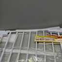 Cumbor 36" Extra Tall Baby Gate for Stairs, 29.7-48" Wide Dog Gates for Doorways, Auto Close Safety Gate for Babies and Pets, Easy Install, Pressure Mounted, Fits Doorways, Stairs, Entryways, White