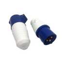 COMOK Blue 16A 220-250 Volt 2P+E ZZ-013 Waterproof Wire Plug Male Female Industrial Electrical Circular Connector to IEC309-2