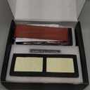 Intelitopia Complete Knife Sharpening Stone Set  Dual Grit Whetstone 400/1000 3000/8000 Knife Sharpener with Leather Strop, Flattening Stone, Bamboo Base, 3 Non-slip Rubber Bases & Angle Guide