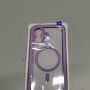 Miracase for iPhone 17 Case 6.3'', Full-Body Military Grade Drop Protection Outdoor Phone case with Built-in Glass Screen &Camera Control,Easy Installation,No Gap,Compatible with MagSafe, Light Purple